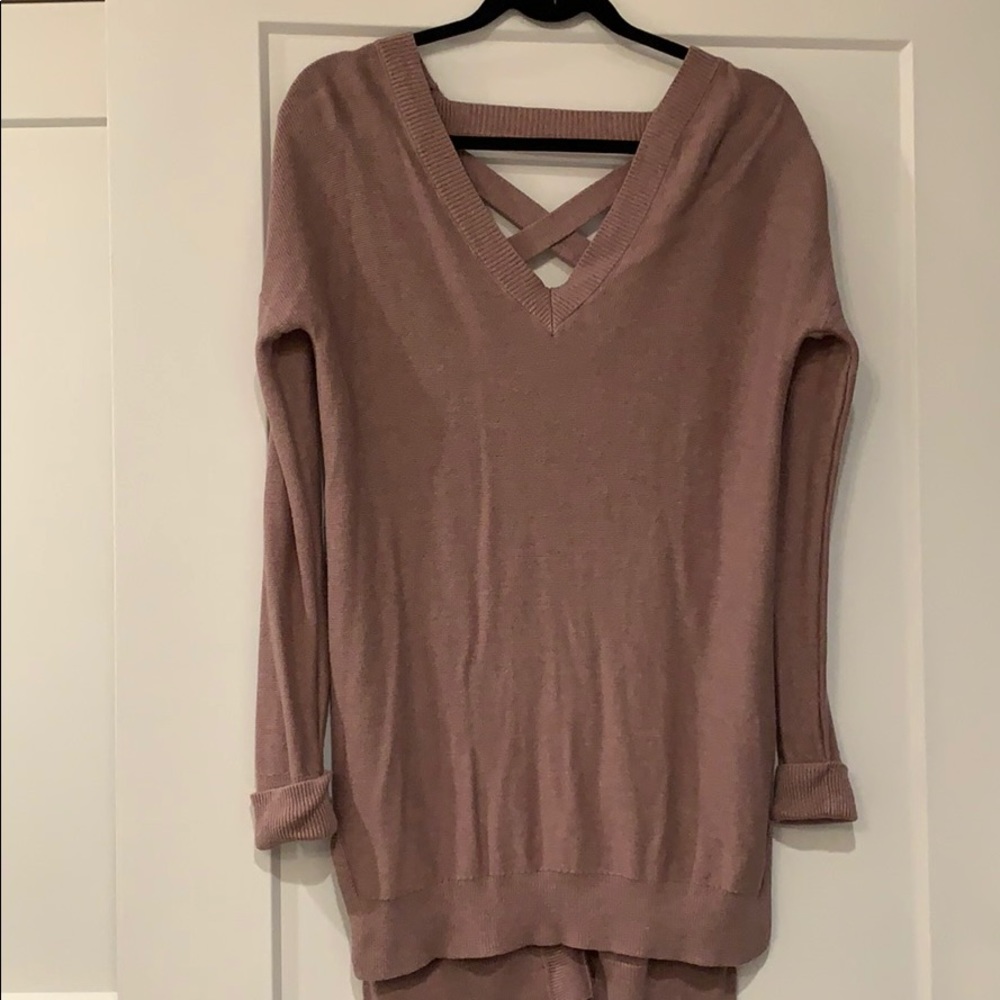Open back Sweater